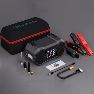 QC 18W Type-C Input Draagbare oplaadbare springstarter met ingebouwde batterijbooster