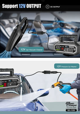 Start uw auto altijd en overal met deze draagbare multifunctionele batterijversterker