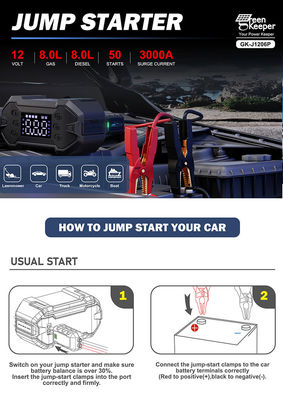 Power Up met 16000-24000mAh De perfecte auto-opblazer en batterijbooster