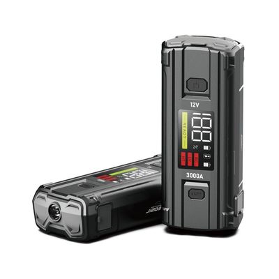 LCD-schermfunctie UltraSafe 12V 24V 3000A Batterij Booster Pack Voor Car Jump Starter