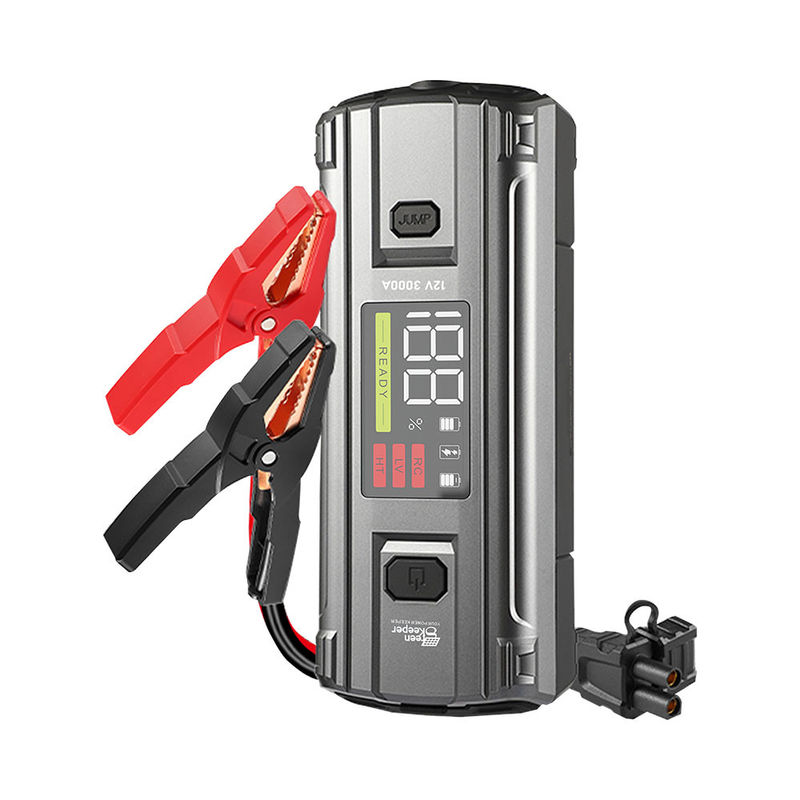 Multifunctionele High Power Car Jump Starter met LED-werklicht en 12v lithiumbatterie