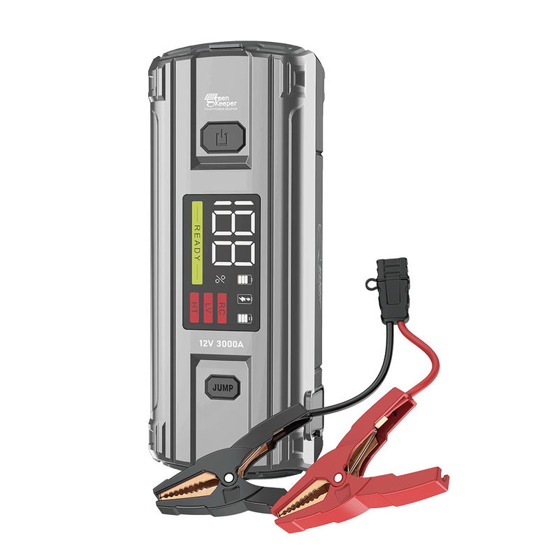 Input PD 65W Groene Keeper UltraSafe High Discharge 3000A Battery Jump Starter Voor voertuigen Truck Auto